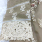 Beige Organza 3PC Outfit M-L