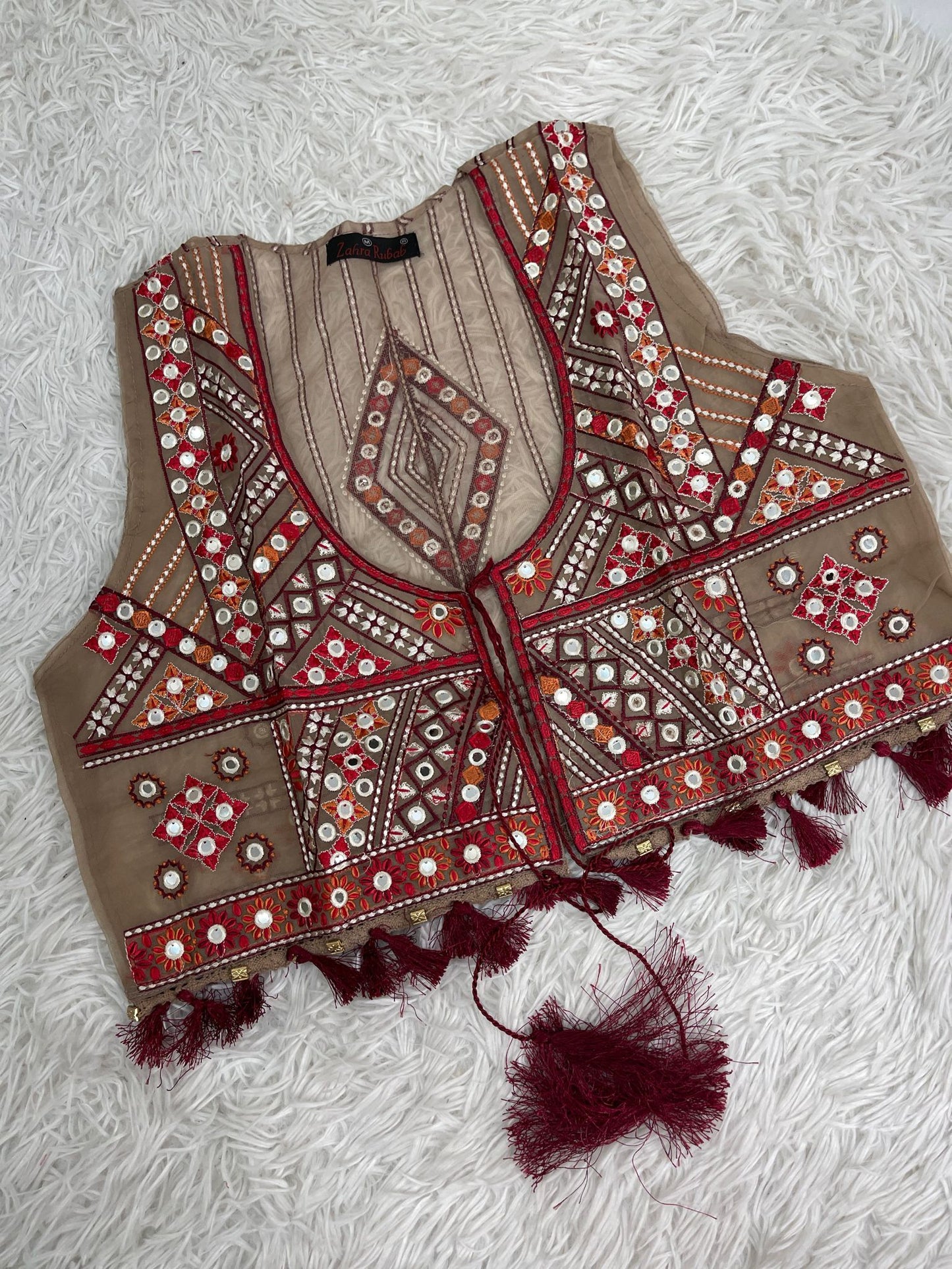 Zahra Rubab Cotton Shalwar 4PC Outfit S-L