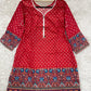 2Pcs Soft Lawn Chunri Print Outfit XL