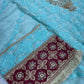 3PC Fancy Blue Outfit with Embroidery