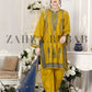 Zahra Rubab Cotton 3PC Outfit M-L