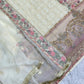 3PC Fancy Cream Outfit with Embroidery