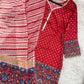 2Pcs Soft Lawn Chunri Print Outfit XL