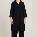 Linen 2PC Suit – Women Plain Shirt with Palazzo Pants