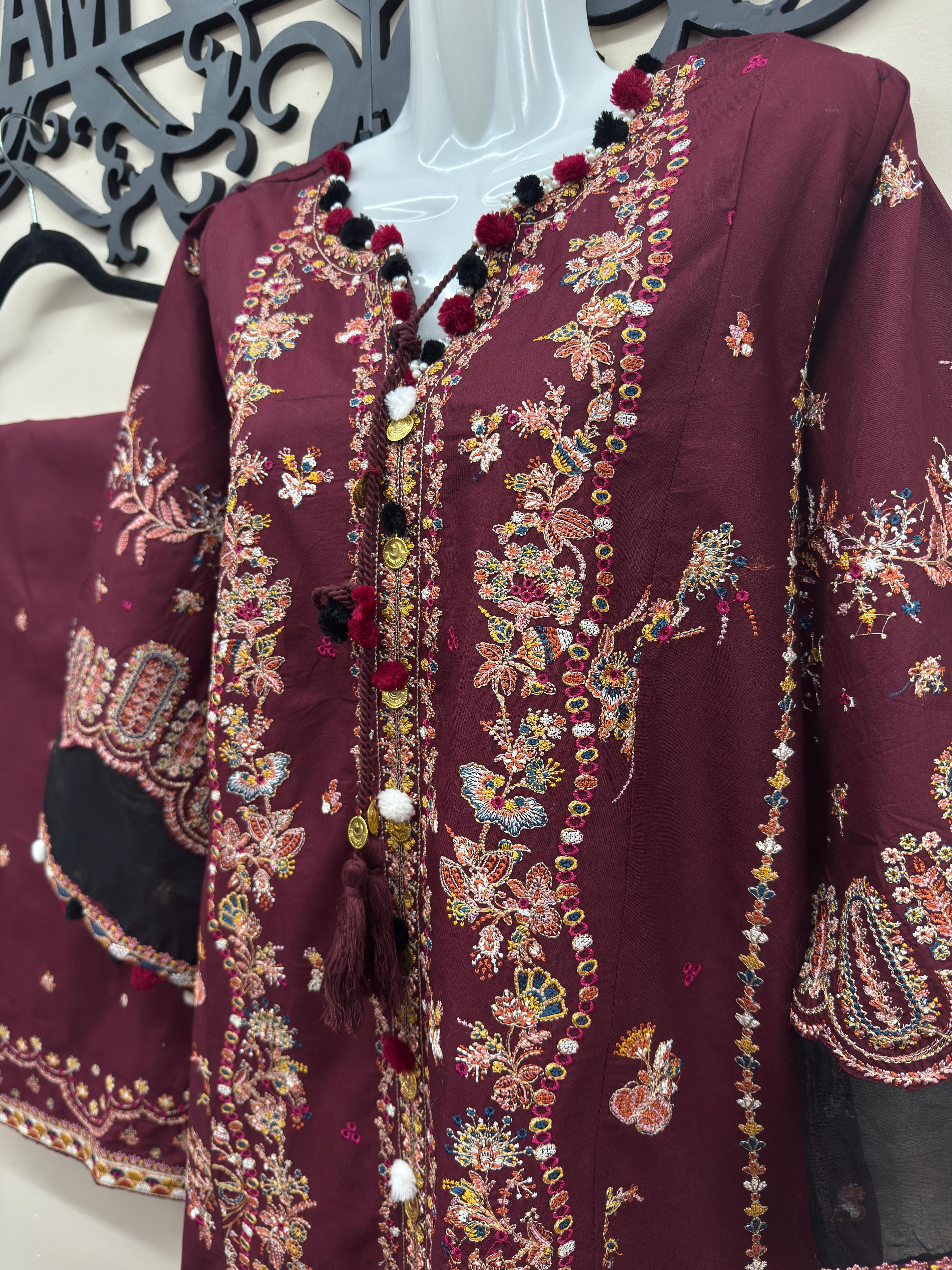 embroidered suit Canada