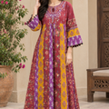 J. Red Lawn Embroidered 2 Piece Stitched Suit