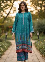 printedlawn2piecePakistaniIndiansuitforwomenCanada