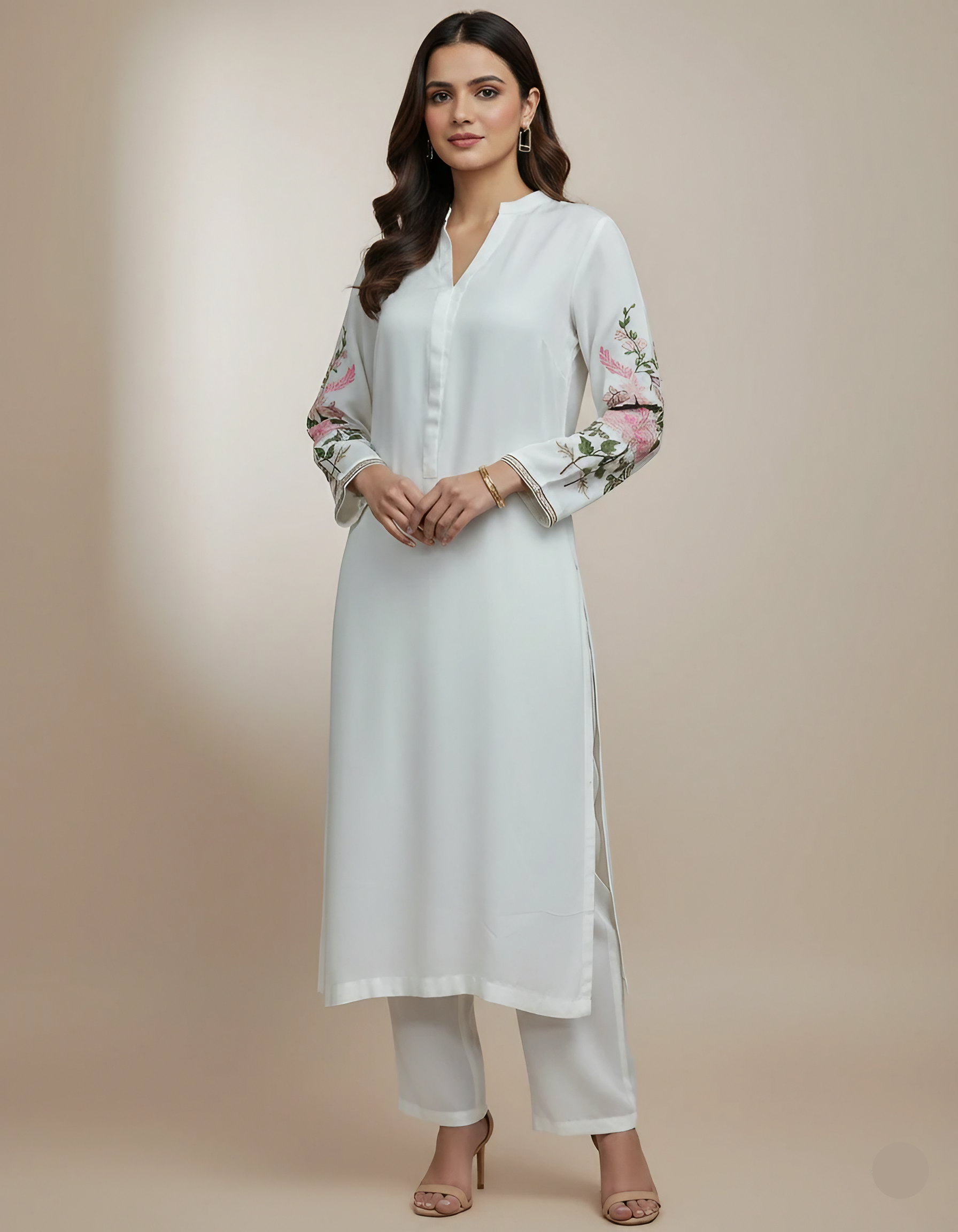 Beautiful 2-Piece Linen Ensemble