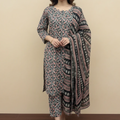 3 Piece Printed Lawn Suit for Women – Lightweight Summer Outfit with Dupatta