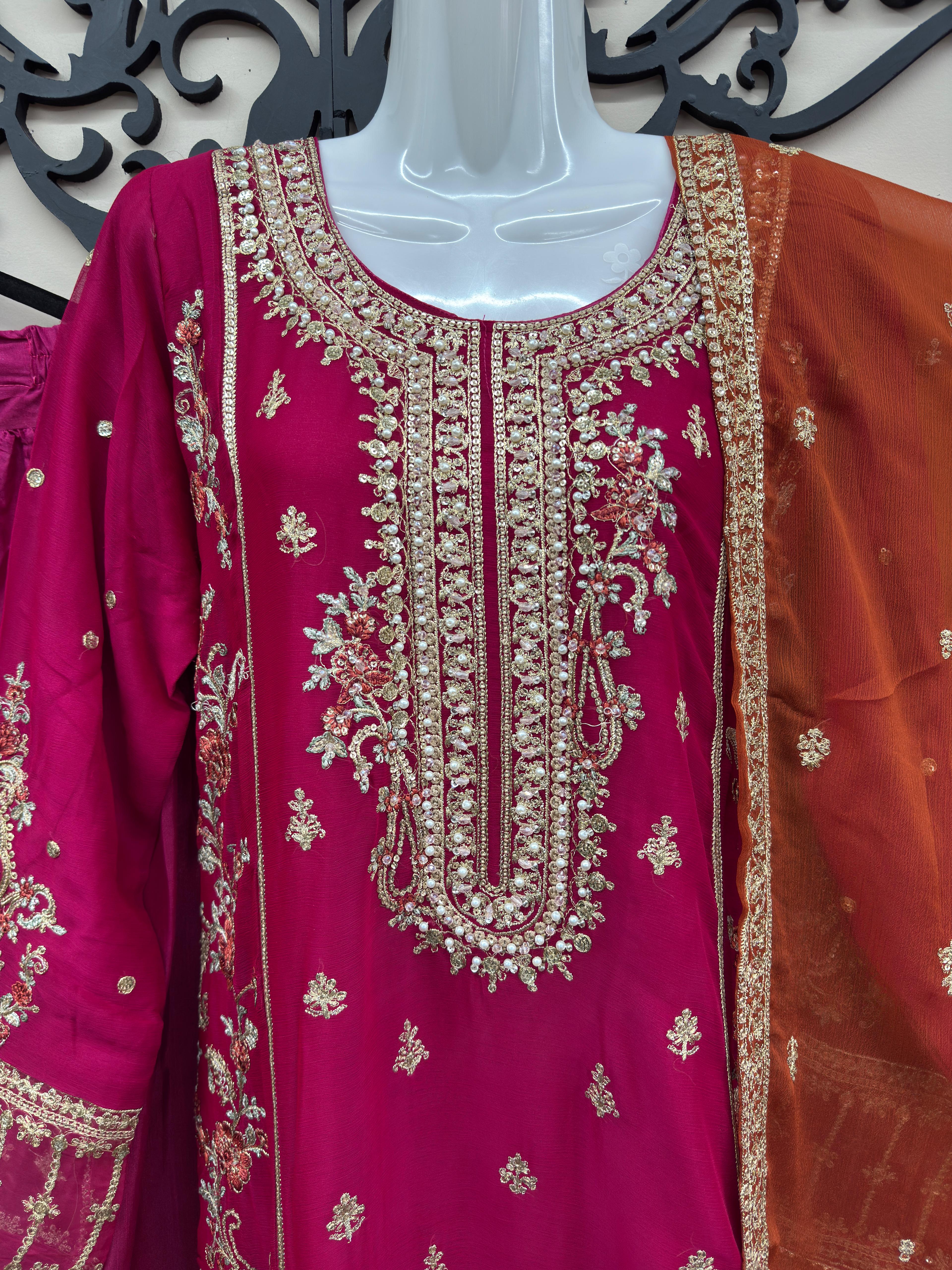 wedding chiffon outfit women
