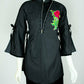 Zipper Embellished Cotton Kurti