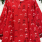 Al-karam printed lawn baggy Top S