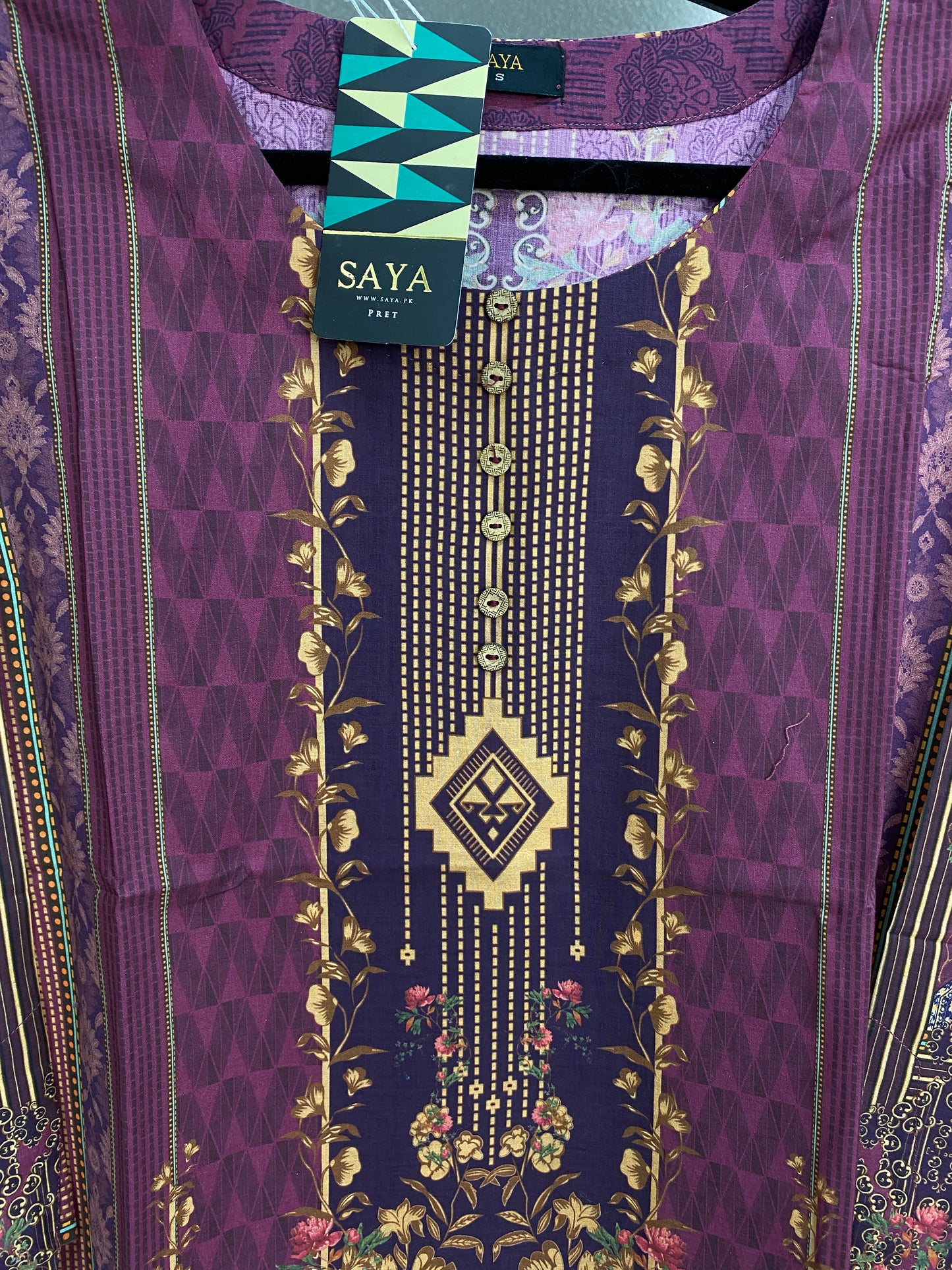 Lawn 3-PC Suit by SAYA