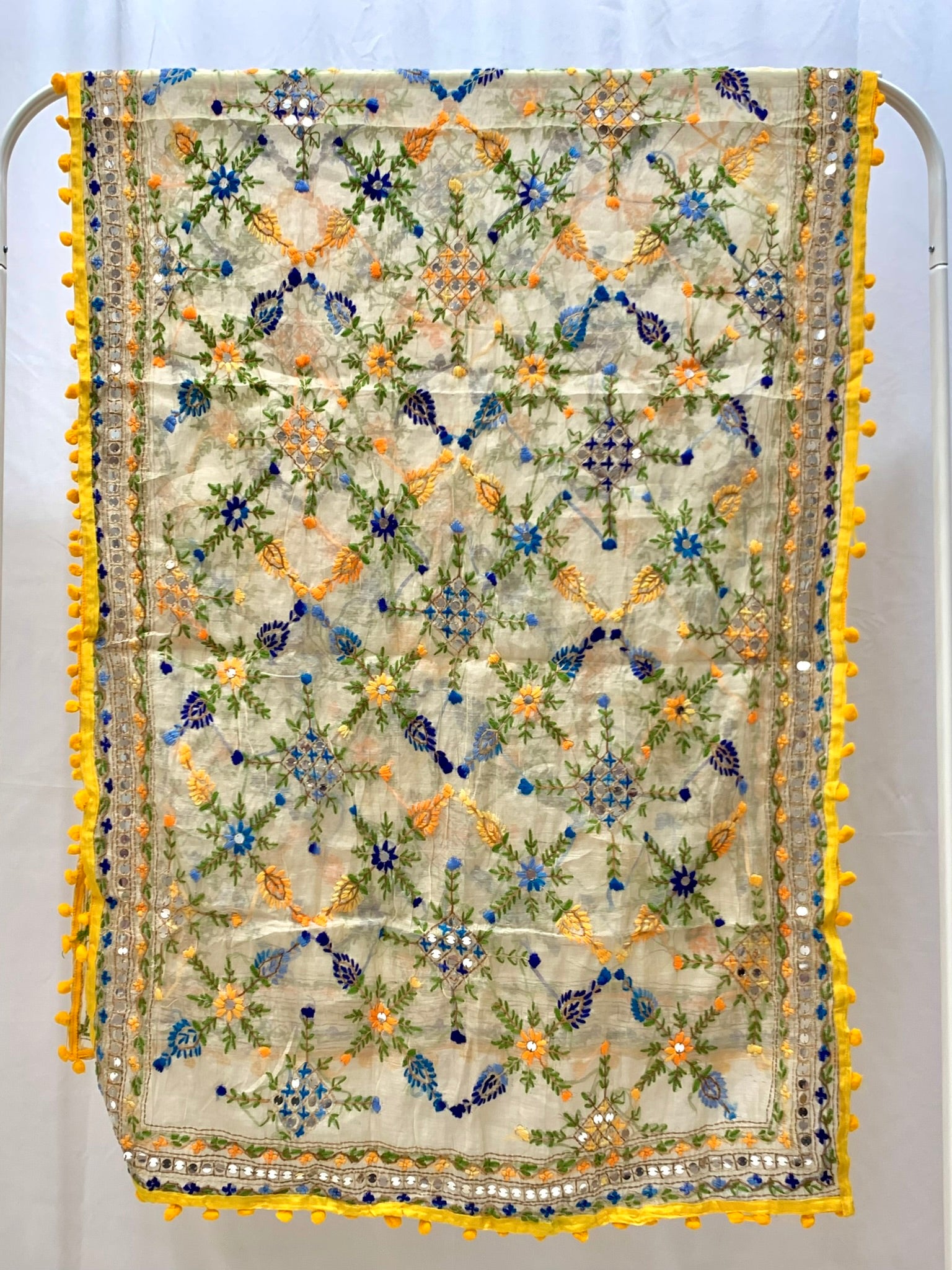 Gorgeous Hand Embroidered Dupatta