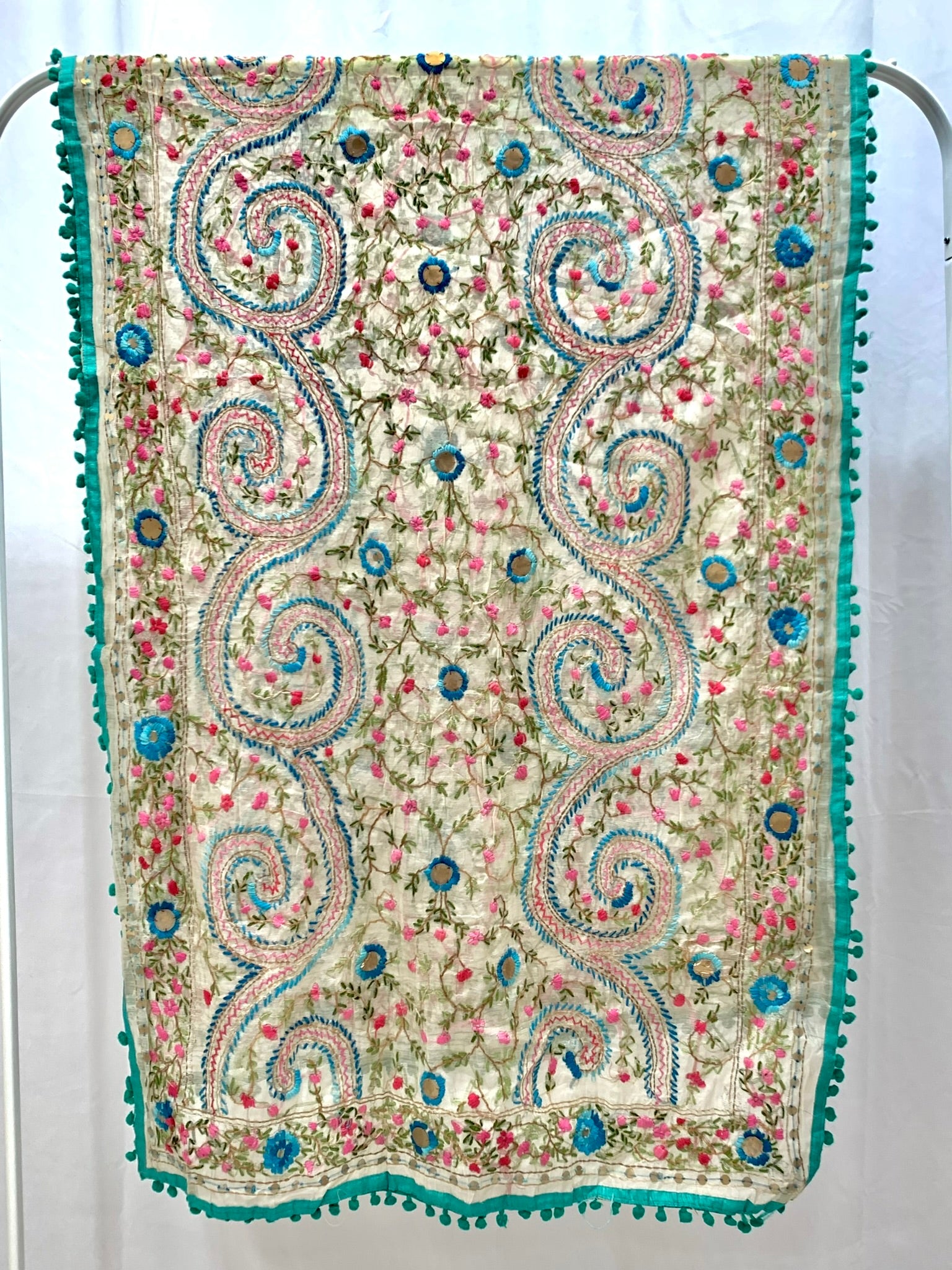 Gorgeous Hand Embroidered Dupatta