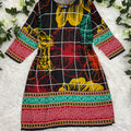 Soft High Quality Lilen Top Black Plus Size