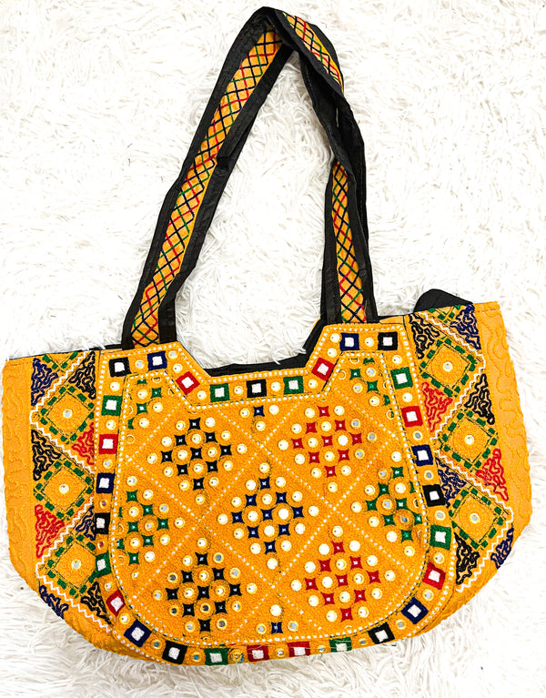 Sindhi Embroidered Large Tote Bag