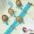‘Aysha’ in Light Blue 4PC