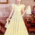 Kids Chiffon Lengha