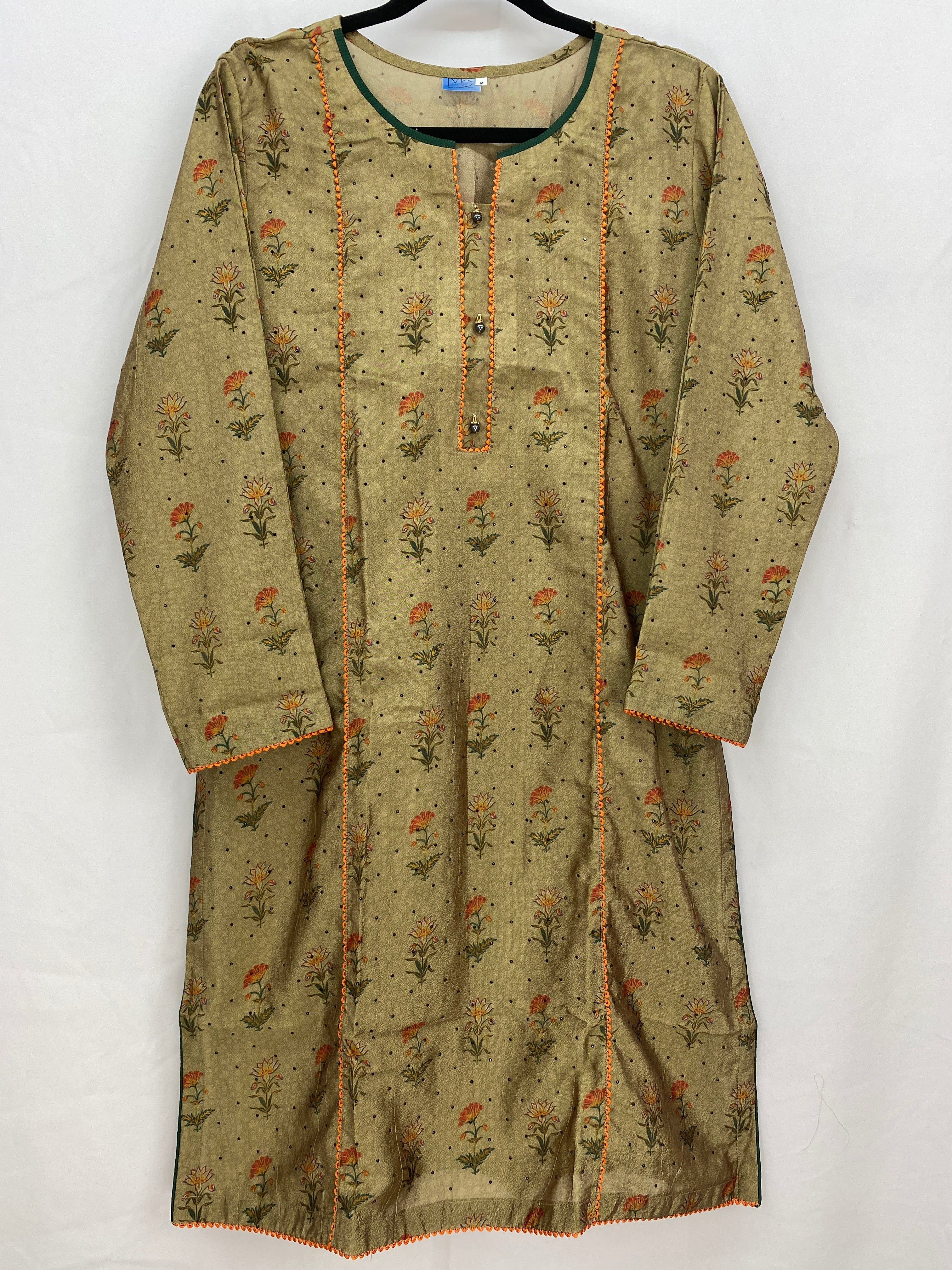 Chanderi Silk Mukesh top Medium