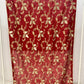 3Pcs Beautiful Embroidered Lengha in Ruby Red