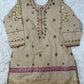 3 PCS Kids Luxury Suit with Stitched Embroidery