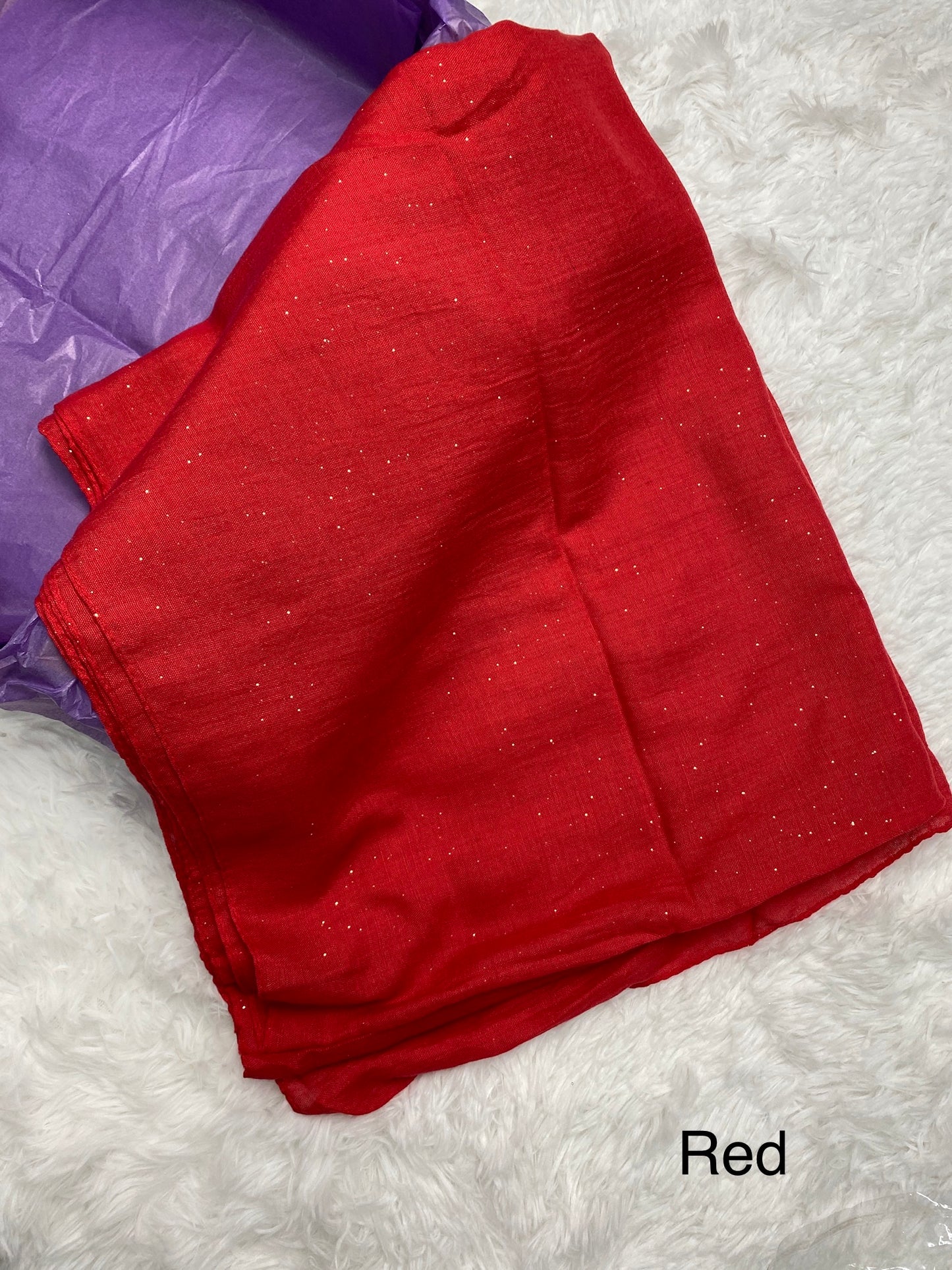 Cotton Scarfs with Shimmer