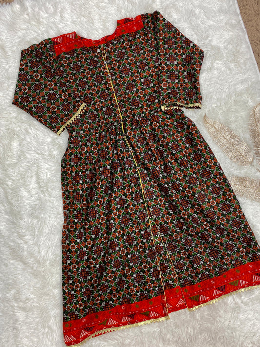 Lawn Maxi Dress 1PC