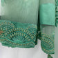 Ready to drape Sea-Green Saree