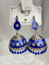 Acrylic Jhumka Statement Earrings +7 COLORS
