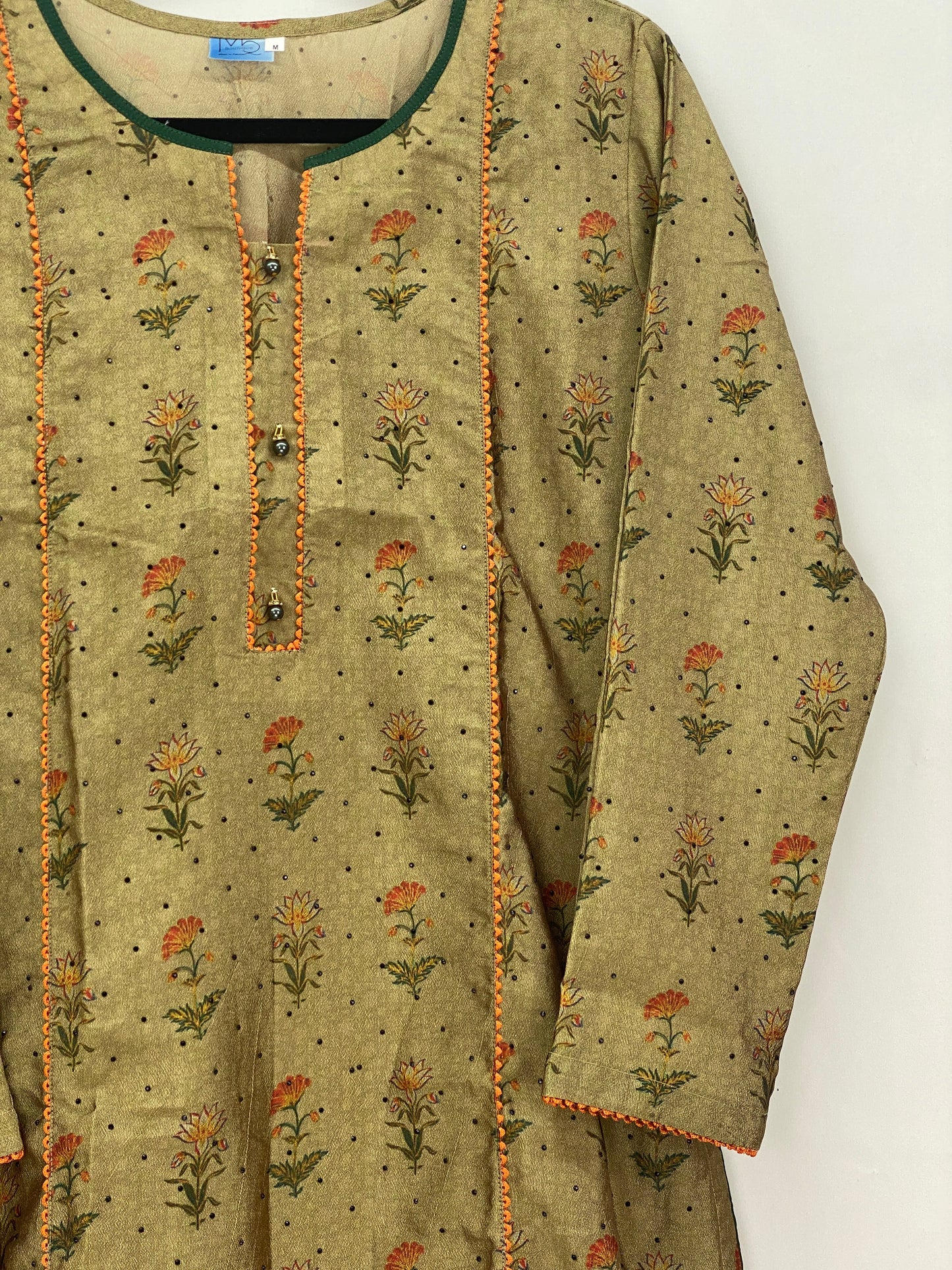 Chanderi Silk Mukesh top Medium