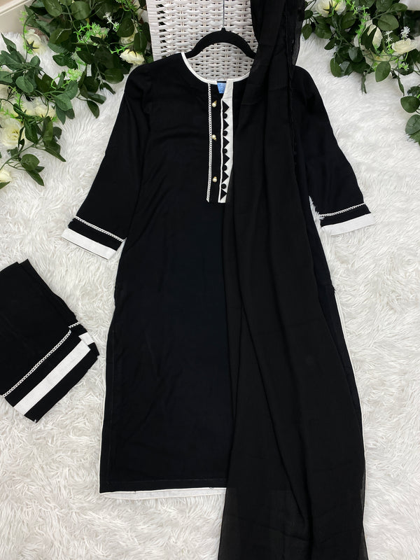 Lilen B/W 3PC Outfit #3 XS-XXL