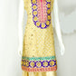 Tan Peplum Palazzo Fancy Dress