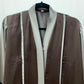 Brown Chiffon Abaya