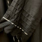 Black Chiffon Abaya with Scarf