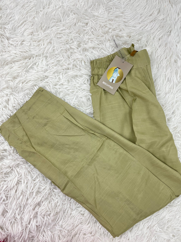 Luxury Beechtree Silk Trouser Small