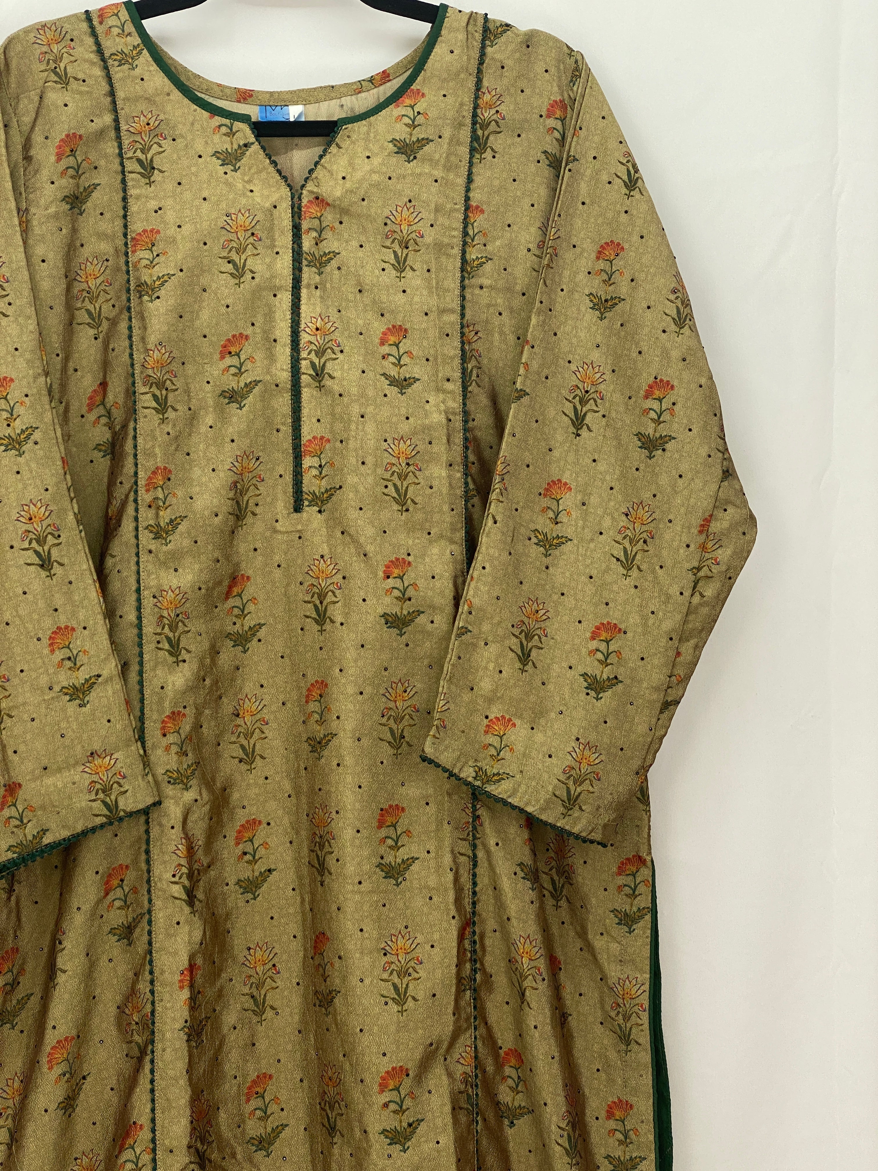 Chanderi Silk Mukesh top Large