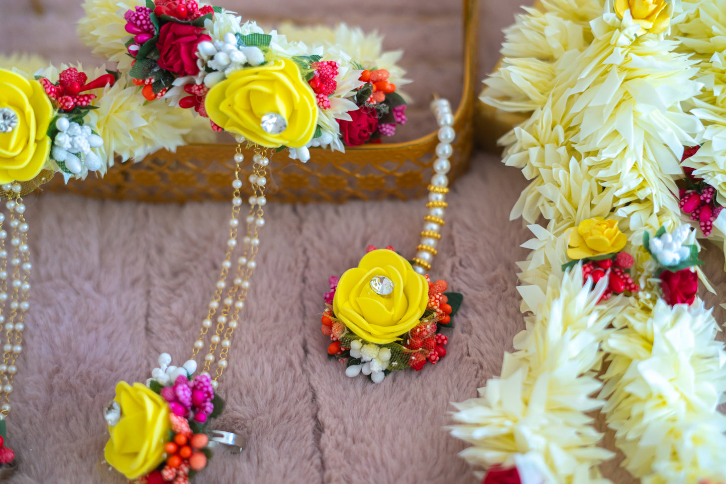 Colourful Full Mehndi Jewelry Set 6PC