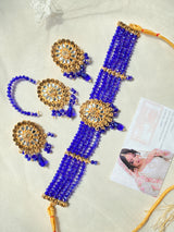 ‘Aysha’ in Navy Blue 4PC