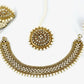Bronze Jewelry set with Jhumka earrings (5PC)