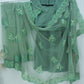 Ready to drape Sea-Green Saree