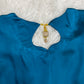 Luxury Blue Georgette/Silk Gharara Outfit 3PC