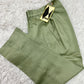 Luxury Beechtree Pistachio Silk Trouser Small