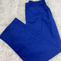 Blue Soft Cotton Trouser L