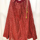 3Pcs Beautiful Embroidered Lengha in Ruby Red