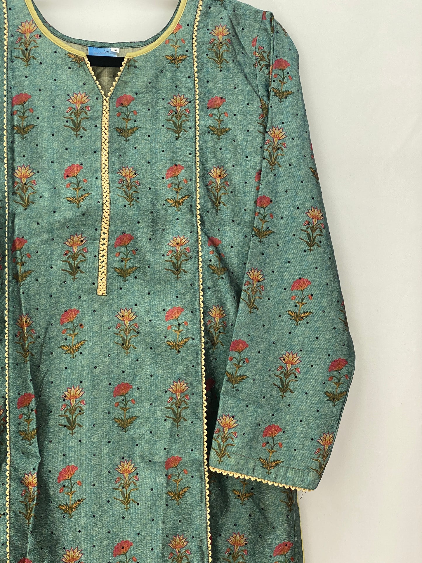 Chanderi Silk Mukesh top Medium