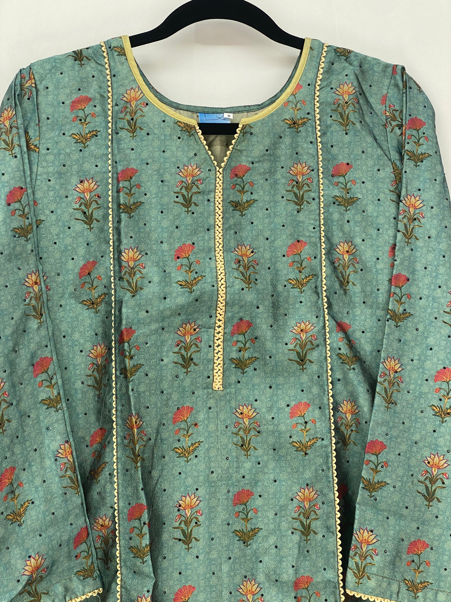 Chanderi Silk Mukesh top Medium