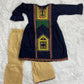 Cotton Blue Gharara Outfit 3-7 Yrs