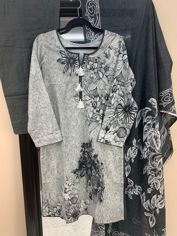 Gul Ahmed Lawn 3PC outfit