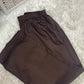 Brown Soft Cotton Trouser L